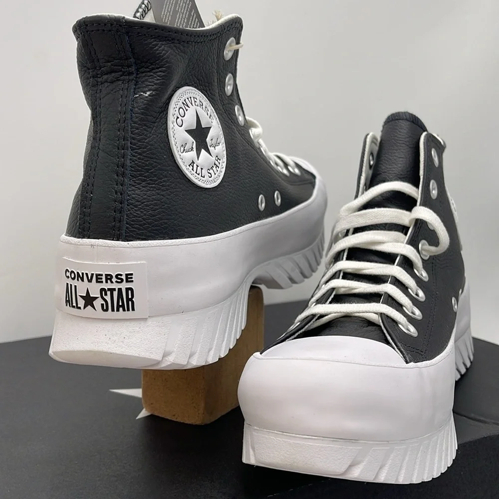 Converse WMNS CTAS LUGGED 2.0 HI BLACK/EGRET/WHITE A03704C Paltforms Sn…